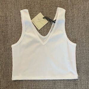 Dress Forum - Ribbed Knit Cropped Tank Top *BRAND NEW*